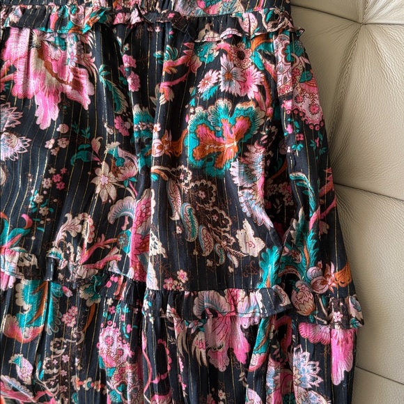 NWOT House of Harlow 1960 Floral Maxi Dress - Pink and Black size L - Picture 7 of 7